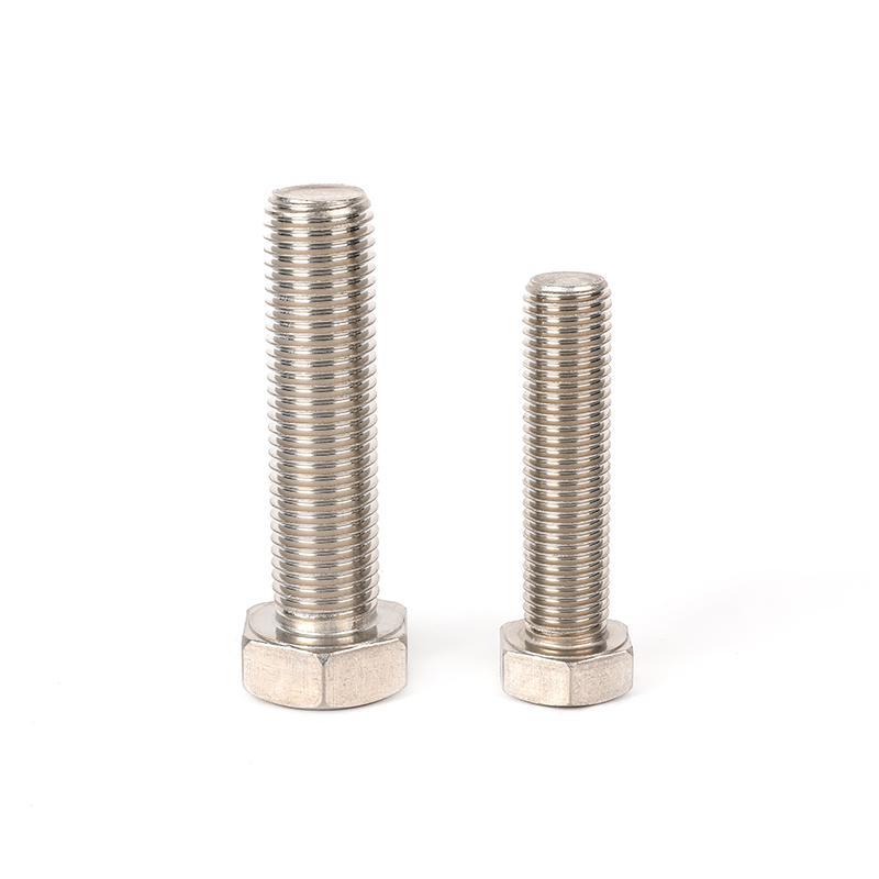 304 stainless steel polos hex head baut, baut segi enam